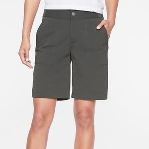 COPY - ATHLETA Trekkie Bermuda Shorts Grey
